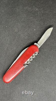 Rare Vintage Victorinox Tourist 84mm Victoria Swiss Army Knife 1960s