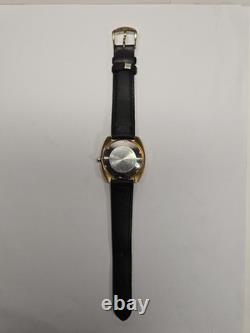 Rare Vintage WITTNAUER Geneve men's automatic watch C11KAS-1 Date swiss 1970's