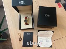 Rare Vintage WMC Vincero Swiss Men's Wristwatch Chronograph With Box + Certificate