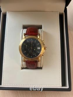Rare Vintage WMC Vincero Swiss Men's Wristwatch Chronograph With Box + Certificate