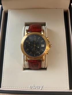 Rare Vintage WMC Vincero Swiss Men's Wristwatch Chronograph With Box + Certificate