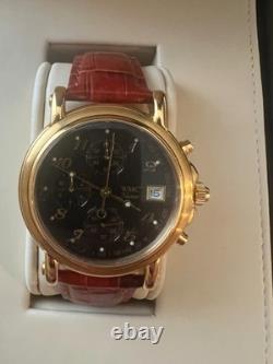 Rare Vintage WMC Vincero Swiss Men's Wristwatch Chronograph With Box + Certificate
