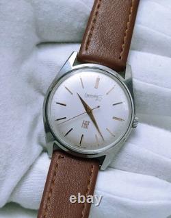 Rare Vintage Watch Eberhard FIAT Original Dial 17 Jewels Cal. 262-1 Swiss Watch