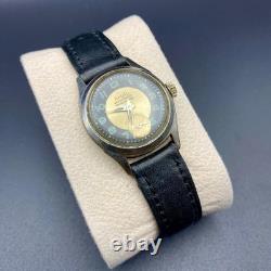 Rare Vintage Watch Men's Military Sub Second Manual Winding Swiss 1950´s