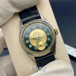 Rare Vintage Watch Men's Military Sub Second Manual Winding Swiss 1950´s
