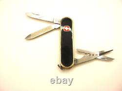 Rare Vintage Wenger Sterling Silver Tuxedo 65mm Swiss Army Knife
