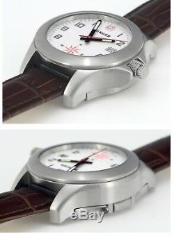 Rare Vintage Wenger Swiss Army 7203X Mens Compass Wrist Watch