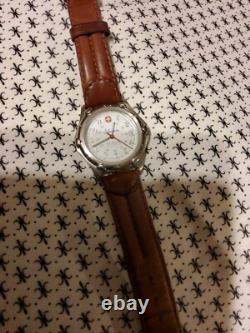Rare Vintage Wenger Swiss Military Wrist Watch 100m Schwan's Colab