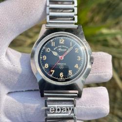 Rare Vintage West End Military Sowar Prima Manual Wind Swiss MenWatch Cal. 68