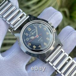 Rare Vintage West End Military Sowar Prima Manual Wind Swiss MenWatch Cal. 68