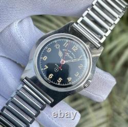 Rare Vintage West End Military Sowar Prima Manual Wind Swiss MenWatch Cal. 68