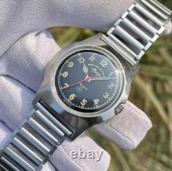 Rare Vintage West End Military Sowar Prima Manual Wind Swiss MenWatch Cal. 68