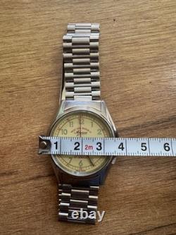 Rare Vintage West End Watch Co. Automatic Arabic Dial 17 Jewels Swiss Made