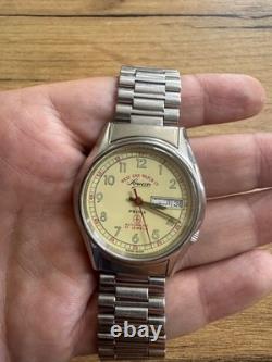 Rare Vintage West End Watch Co. Automatic Arabic Dial 17 Jewels Swiss Made