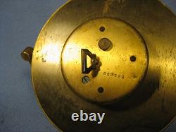 Rare Vintage William Barthman Swiss Desk Clock Working