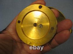 Rare Vintage William Barthman Swiss Desk Clock Working