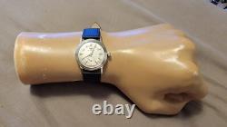 Rare Vintage Wittnauer Daily Driver Stainless Steel Swiss Made Manual Wind