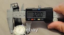 Rare Vintage Wittnauer Daily Driver Stainless Steel Swiss Made Manual Wind