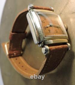 Rare Vintage Working Geneva 15 jewel GF Swiss Made Mechanical Wristwatch