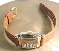 Rare Vintage Working Geneva 15 jewel GF Swiss Made Mechanical Wristwatch