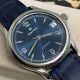Rare Vintage WylerVetta Watch Automatic Blue Dial Swiss Made Men's Wristwatch