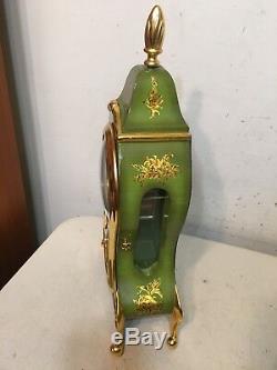 Rare Vintage Xenith Le Locle Swiss Bracket Clock Louis XV French Boulle Style