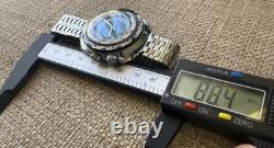 Rare Vintage YAROM Swiss Mechanical 17 Jewels Watch Green Dial World Time