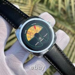 Rare Vintage Yema Digital Jump Hour Manual Winding Swiss Made Men's Watch 36801