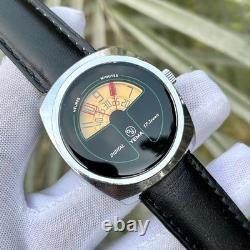 Rare Vintage Yema Digital Jump Hour Manual Winding Swiss Made Men's Watch 36801