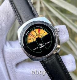 Rare Vintage Yema Digital Jump Hour Manual Winding Swiss Made Men's Watch 36801