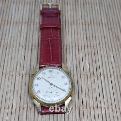 Rare Vintage Zenith Cal. 106-6 Manual Winding 34mm Swiss Watch 1950s