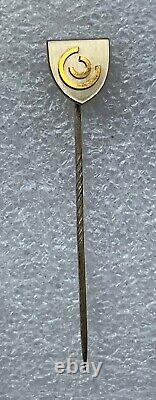Rare Vintage pin badge SWITZERLAND CERTINA WATCHES SWISS Marked on back