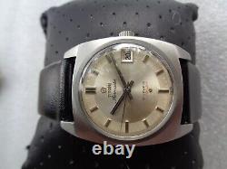 Rare Vtg Ss Swiss Titoni Airmaster Titoflex 21j Mech Hand Winding Unisex Watch