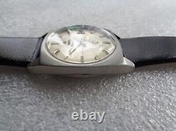 Rare Vtg Ss Swiss Titoni Airmaster Titoflex 21j Mech Hand Winding Unisex Watch