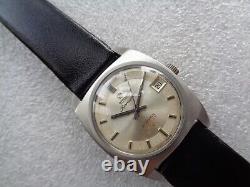 Rare Vtg Ss Swiss Titoni Airmaster Titoflex 21j Mech Hand Winding Unisex Watch