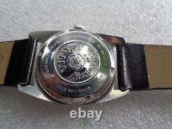 Rare Vtg Ss Swiss Titoni Airmaster Titoflex 21j Mech Hand Winding Unisex Watch