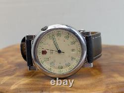 Rare Vtg Swiss Army Delta II 2 Cream Dial Men's Watch New Band New Battery