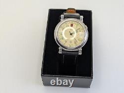 Rare Vtg Swiss Army Delta II 2 Cream Dial Men's Watch New Band New Battery