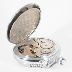 Rare Vtg Swiss Made Minerva Rattrapante Stop Watch 9 Jewels