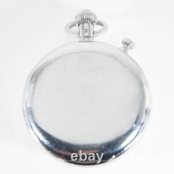 Rare Vtg Swiss Made Minerva Rattrapante Stop Watch 9 Jewels