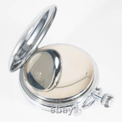 Rare Vtg Swiss Made Minerva Rattrapante Stop Watch 9 Jewels