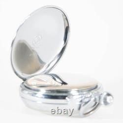 Rare Vtg Swiss Made Minerva Rattrapante Stop Watch 9 Jewels