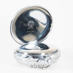 Rare Vtg Swiss Made Minerva Rattrapante Stop Watch 9 Jewels