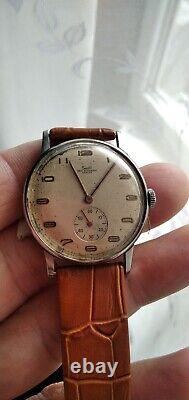 Rare Watch Solvil 17j. WW 2, Vintage, Swiss Made. Original. Video