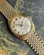 Rare Zenith AutoSport Automatic Vintage Swiss Watch Gold Plated bracelet