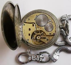 Rare Zenith Swiss Pocket Watch-grand Prix Paris 1900