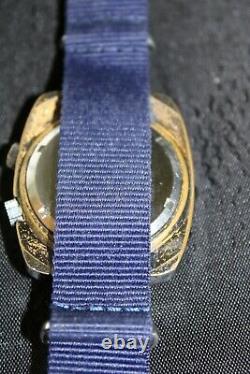 Rare and Sharp Fresard Vintage World Time Dial Watch Swiss Made Mechanical