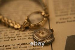 Rare vintage 1955 Ladies' Swiss Bulova Miss America gold bracelet wristwatch