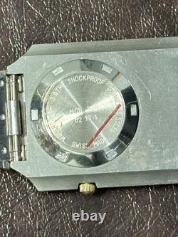 Rare vintage Dalil supra islamic Qibla Compass Automatic 21 jewels swiss made