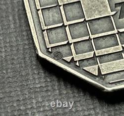 Rare vintage Valcambi Swiss 15gram 999 silver round